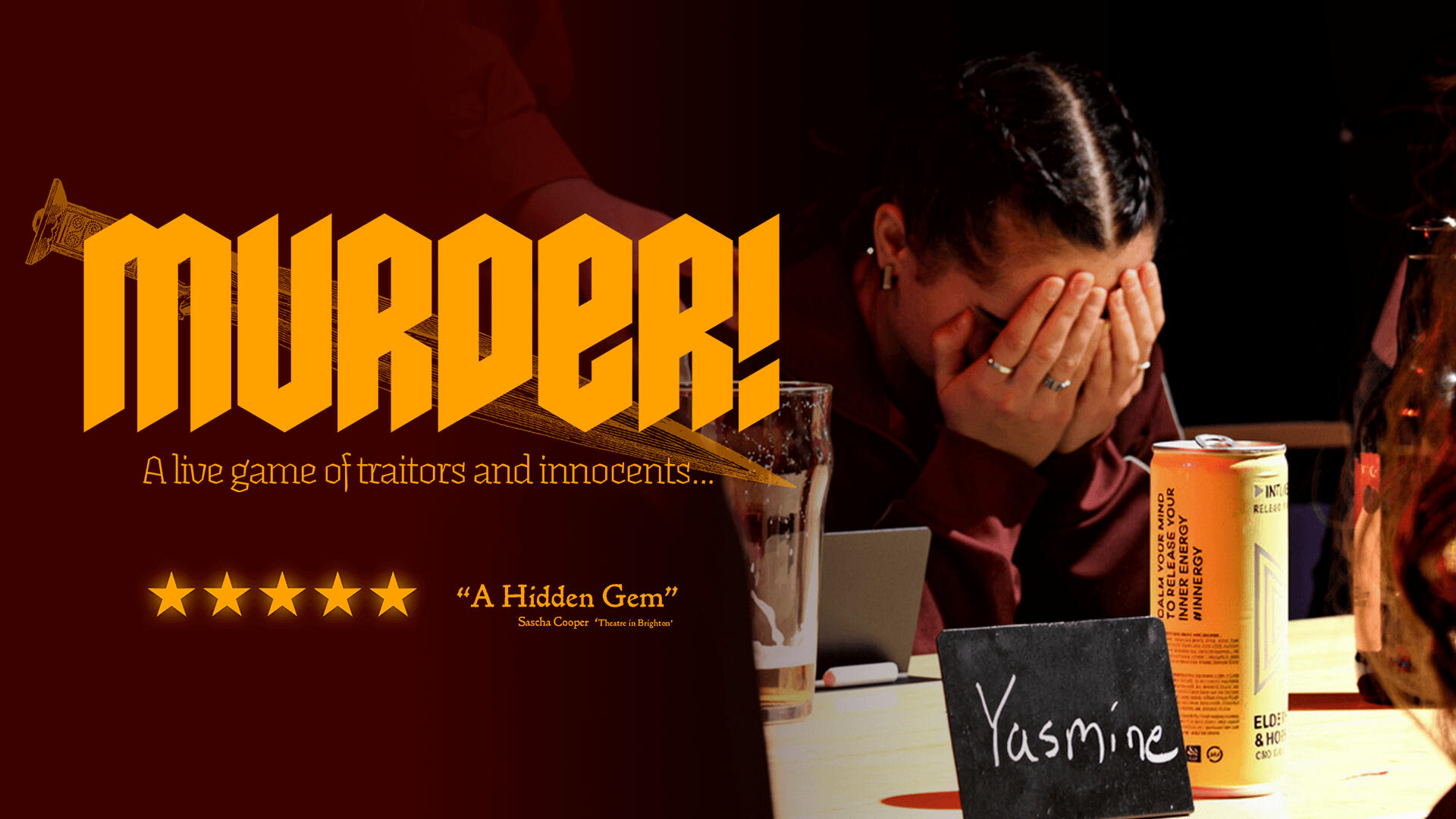 Murder! - A Live game of traitors and innocents Murder! - A Live game of traitors and innocents